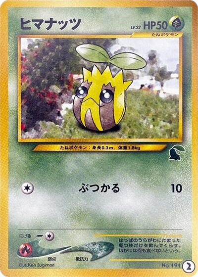 Sunkern #2 Intro Pack Neo (Chikorita) (Japanese)