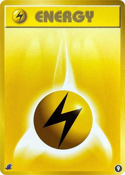 Basic Lightning Energy #9 Intro Pack Neo (Totodile) (Japanese)