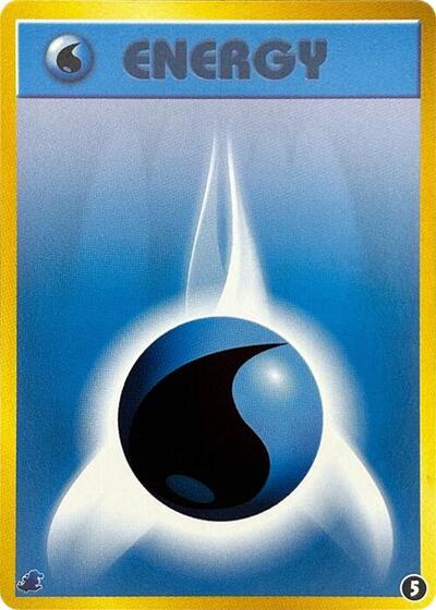 Basic Water Energy #5 Intro Pack Neo (Totodile) (Japanese)