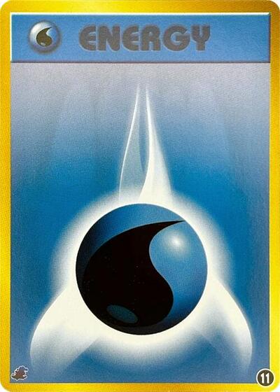 Basic Water Energy #11 Intro Pack Neo (Totodile) (Japanese)