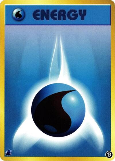 Basic Water Energy #13 Intro Pack Neo (Totodile) (Japanese)