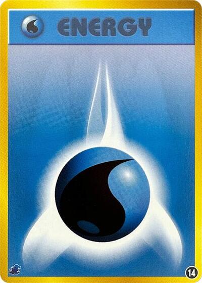 Basic Water Energy #14 Intro Pack Neo (Totodile) (Japanese)
