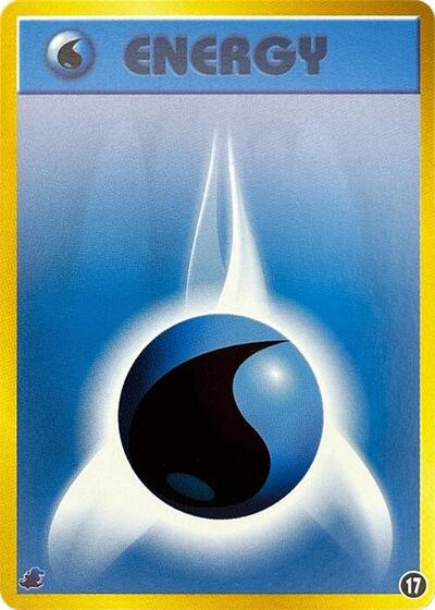 Basic Water Energy #17 Intro Pack Neo (Totodile) (Japanese)