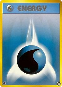 Basic Water Energy #19 Intro Pack Neo (Totodile) (Japanese)