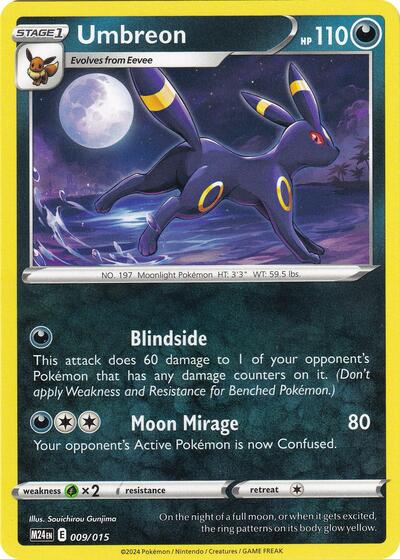 Umbreon #9 McDonald's Promos 2024