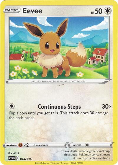 Eevee #13 McDonald's Promos 2024