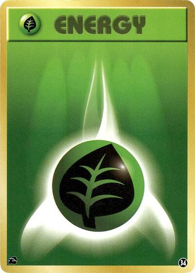 Basic Grass Energy #34 Intro Pack (Bulbasaur) (Japanese)