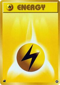 Basic Lightning Energy #17 Intro Pack (Bulbasaur) (Japanese)