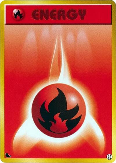 Basic Fire Energy #28 Intro Pack (Squirtle) (Japanese)
