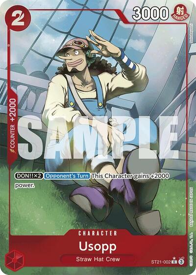 Usopp (Parallel) #ST21-002 Starter Deck EX: Gear 5