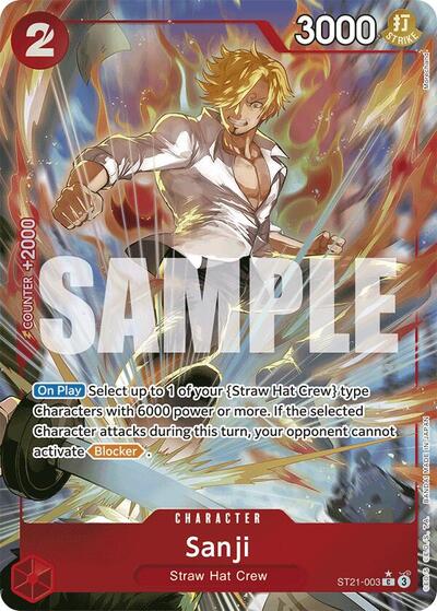 Sanji (Parallel) #ST21-003 Starter Deck EX: Gear 5