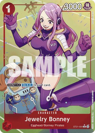 Jewelry Bonney (Parallel) #ST21-004 Starter Deck EX: Gear 5