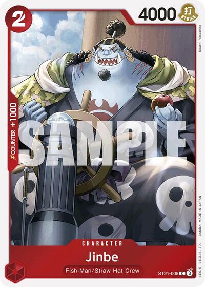 Jinbe #ST21-005 Starter Deck EX: Gear 5