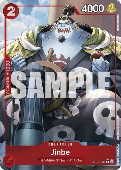 Jinbe (Parallel) #ST21-005 Starter Deck EX: Gear 5
