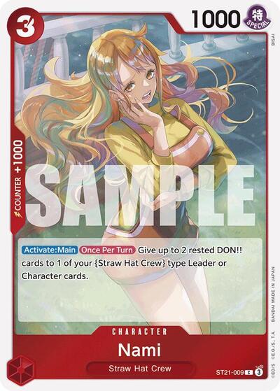 Nami #ST21-009 Starter Deck EX: Gear 5