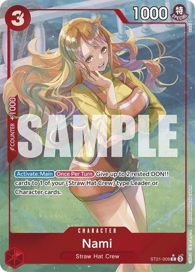 Nami (Parallel) #ST21-009 Starter Deck EX: Gear 5