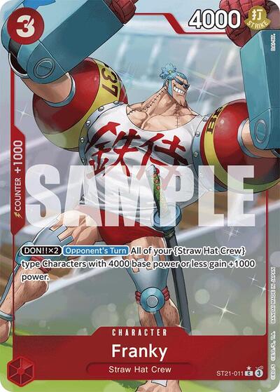 Franky (Parallel) #ST21-011 Starter Deck EX: Gear 5