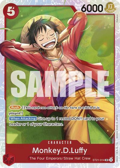 Monkey.D.Luffy #ST21-014 Starter Deck EX: Gear 5