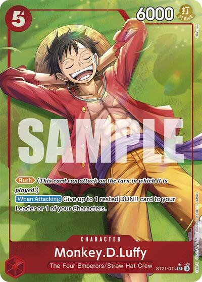 Monkey.D.Luffy (Parallel) #ST21-014 Starter Deck EX: Gear 5