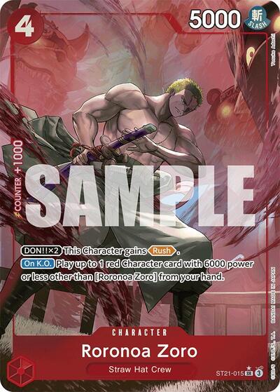 Roronoa Zoro (Parallel) #ST21-015 Starter Deck EX: Gear 5