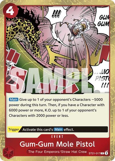 Gum-Gum Mole Pistol #ST21-017 Starter Deck EX: Gear 5