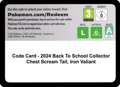 Code Card - Back-to-School 2024 Collector Chest #promo Miscellaneous Cards & Products