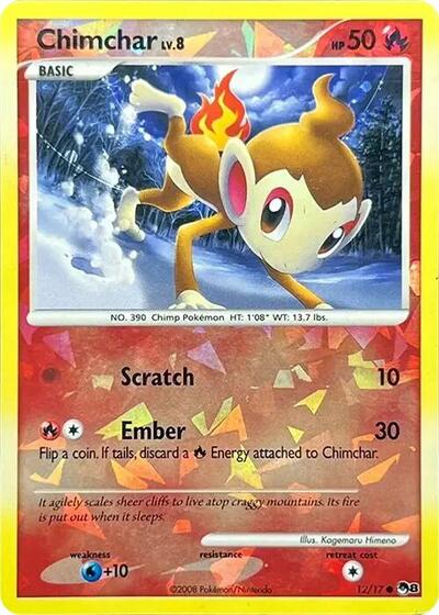 Chimchar #12 POP Series 8
