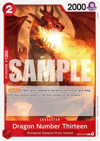 Dragon Number Thirteen #OP10-012 Royal Blood