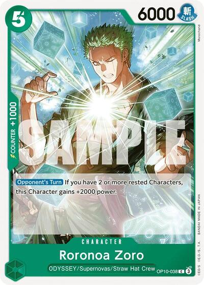 Roronoa Zoro #OP10-038 Royal Blood