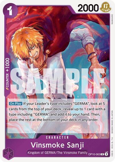 Vinsmoke Sanji #OP10-063 Royal Blood