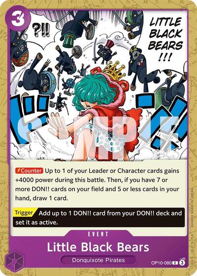 Little Black Bears #OP10-080 Royal Blood