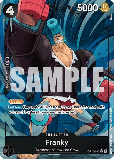 Franky (Parallel) #OP10-090 Royal Blood