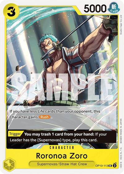 Roronoa Zoro #OP10-113 Royal Blood