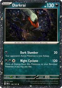 Darkrai #136 Miscellaneous Cards & Products