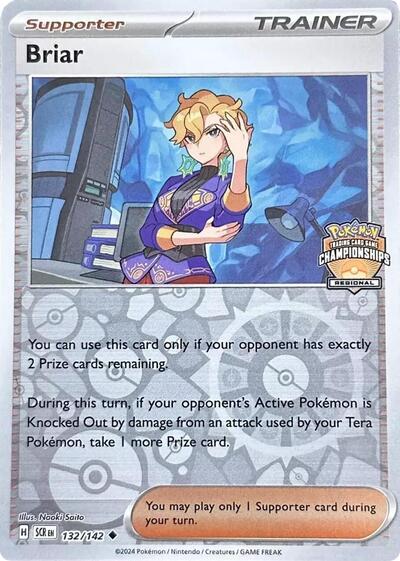 Briar #132 League & Championship Cards
