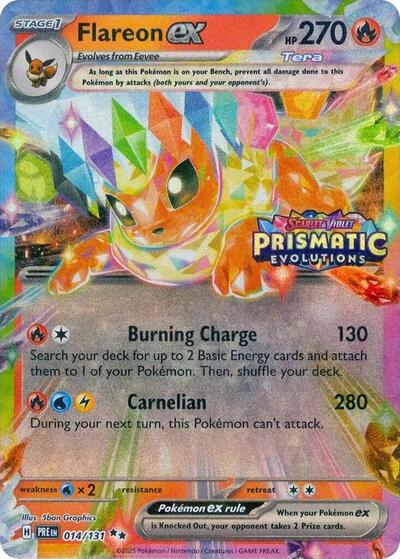 Flareon ex #14 Miscellaneous Cards & Products