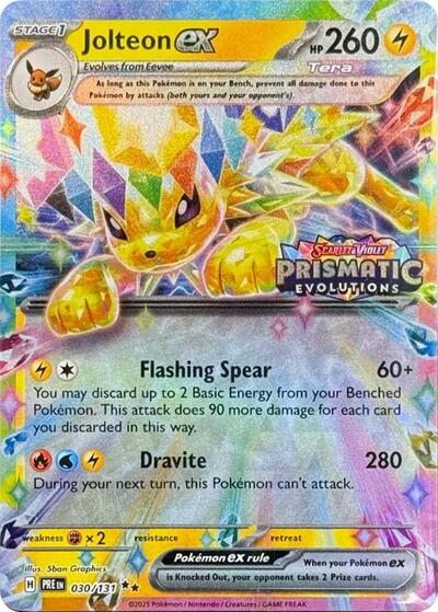 Jolteon ex #30 Miscellaneous Cards & Products