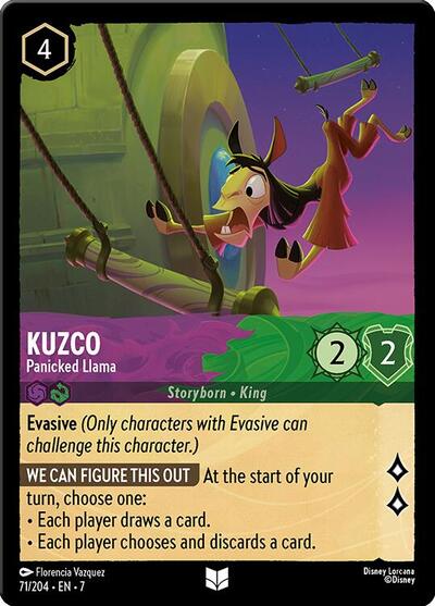 Kuzco - Panicked Llama #71 Archazia's Island