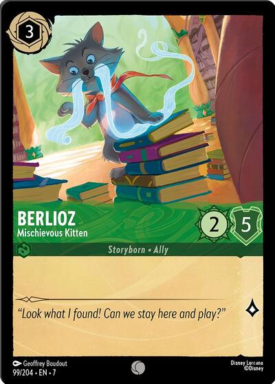 Berlioz - Mischievous Kitten #99 Archazia's Island