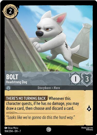 Bolt - Headstrong Dog #184 Archazia's Island