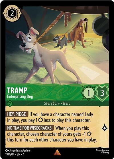 Tramp - Enterprising Dog #110 Archazia's Island