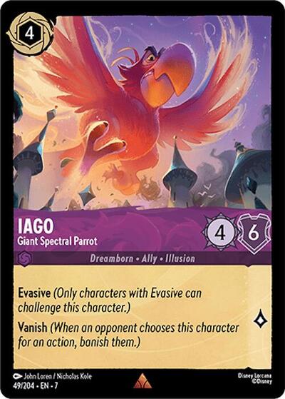 Iago - Giant Spectral Parrot #49 Archazia's Island