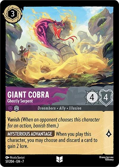 Giant Cobra - Ghostly Serpent #57 Archazia's Island