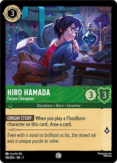 Hiro Hamada - Future Champion #90 Archazia's Island