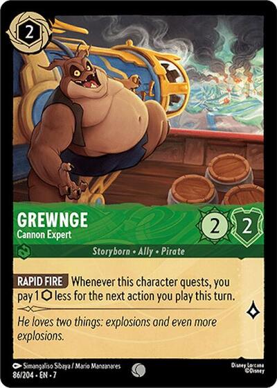 Grewnge - Cannon Expert #86 Archazia's Island