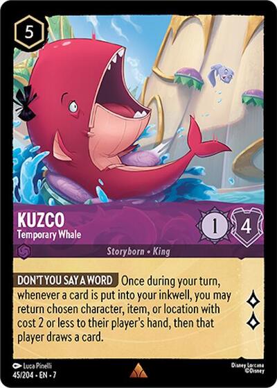 Kuzco - Temporary Whale #45 Archazia's Island