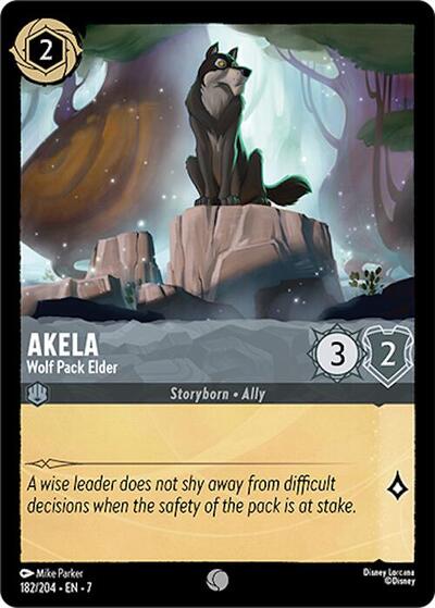 Akela - Wolf Pack Elder #182 Archazia's Island