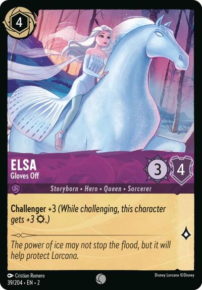 Elsa - Gloves Off (Errata Version) #39 Rise of the Floodborn