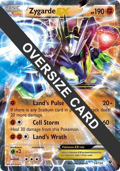 Zygarde EX #54 Jumbo Cards