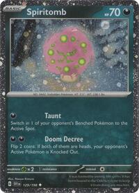 Spiritomb #129 Miscellaneous Cards & Products